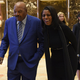 Jim Brown and Omarosa Manigault (Timothy A. Clary/AFP/Getty Images)